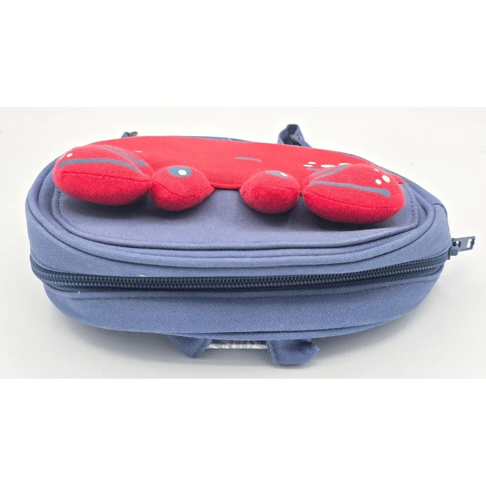 Tommy‎ Bahama Kids Crab Mini Backpack Blue Red Canvas CP08678 NWT